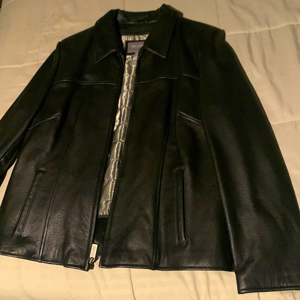 Leather Insulated Jacket. Brand - Wilsons Leather